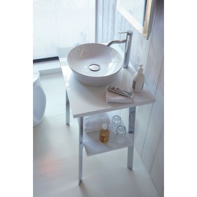Umywalka 40x36 cm owalna nablatowa biała 23284000001 Duravit Cape Cod
