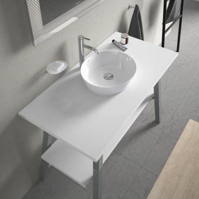 Umywalka 40x36 cm owalna nablatowa biała 23284000001 Duravit Cape Cod
