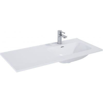 Umywalka 100.8x46 cm prostokątna meblowa-z blatem biała RE041005068060 Elita Skappa