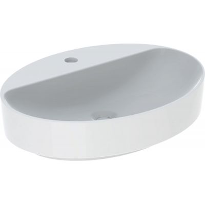 Umywalka 60x45 cm owalna meblowa-nablatowa biała 500773012 Geberit Variform
