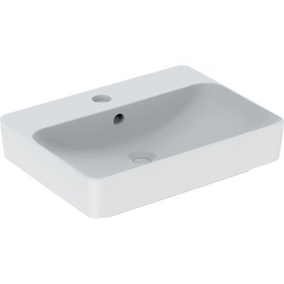 Umywalka 60x45 cm prostokątna meblowa-nablatowa biała 500780002 Geberit Variform