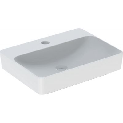 Umywalka 60x45 cm prostokątna meblowa-nablatowa biała 500781002 Geberit Variform