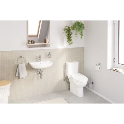 Umywalka półokrągła 55.3x38.6 cm 39440000 Grohe Bau Ceramic