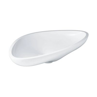 Umywalka 80x45 cm nablatowa biała 42300000 Axor Massaud