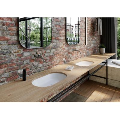 Umywalka 91x38 cm owalna podblatowa biała 903306003711 Kaldewei Centro