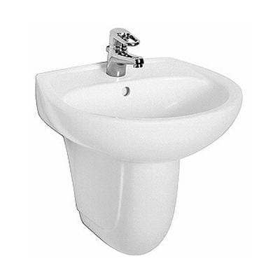 Umywalka 60x45.5 cm półokrągła ścienna biała M11060000 Koło Idol