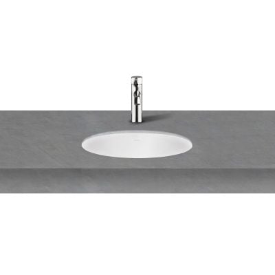 Umywalka 38x30 cm owalna podblatowa biała 20813000 Ksuro 108