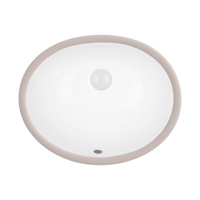Umywalka 38x30 cm owalna podblatowa biała 20813000 Ksuro 108