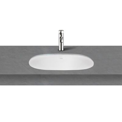Umywalka 49.5x35 cm owalna podblatowa biała 20014000 Ksuro 109