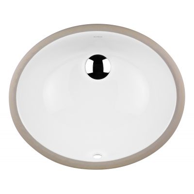 Umywalka 46x38 cm owalna podblatowa biała 40600000 Oltens Mana