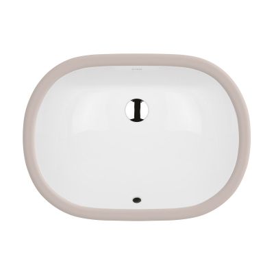 Umywalka 56x41 cm owalna podblatowa biała 40604000 Oltens Gapa