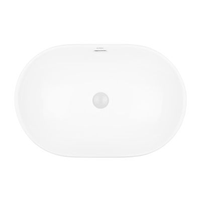 Umywalka 61x40 cm owalna wpuszczana biała 40823000 Oltens Tive
