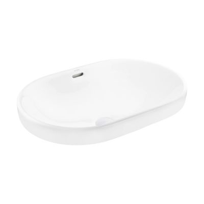 Umywalka 61x40 cm owalna wpuszczana biała 40823000 Oltens Tive