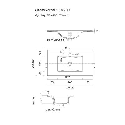 Zestaw Oltens 41205000, 60002000