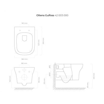 Zestaw Oltens 45106000 + Oltens 42003000