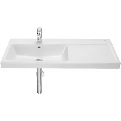 Umywalka 100x46 cm prostokątna ścienna biała A3270MB000 Roca Gap