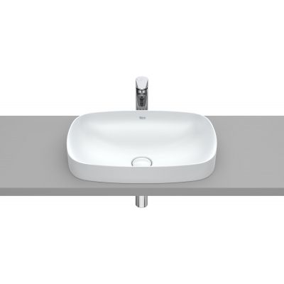 Umywalka 55x37 cm prostokątna wpuszczana A327504630 Roca Inspira