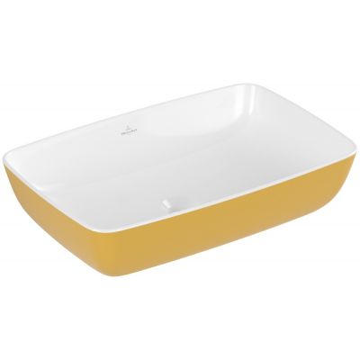 Umywalka 58x38.5 cm prostokątna nablatowa biała 417258BCW9 Villeroy & Boch Artis