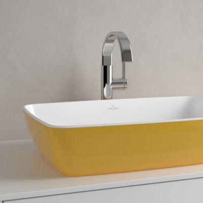 Umywalka 58x38.5 cm prostokątna nablatowa biała 417258BCW9 Villeroy & Boch Artis