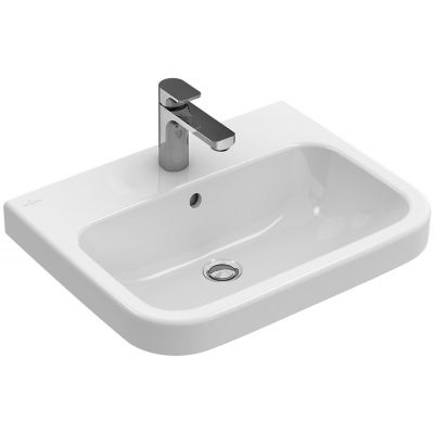 Umywalka 60x47 cm prostokątna ścienna biała 418860R1 Villeroy & Boch Architectura