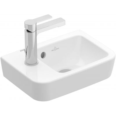 Umywalka 36x25 cm prostokątna ścienna biała 43423601 Villeroy & Boch O.Novo