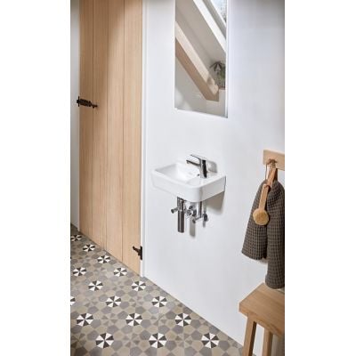 Umywalka 36x25 cm prostokątna ścienna biała 43433601 Villeroy & Boch O.Novo