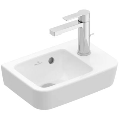 Umywalka 36x25 cm prostokątna ścienna biała 43433601 Villeroy & Boch O.Novo