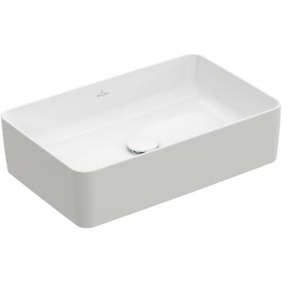Umywalka 56x36 cm prostokątna nablatowa biała 4A205601 Villeroy & Boch Collaro