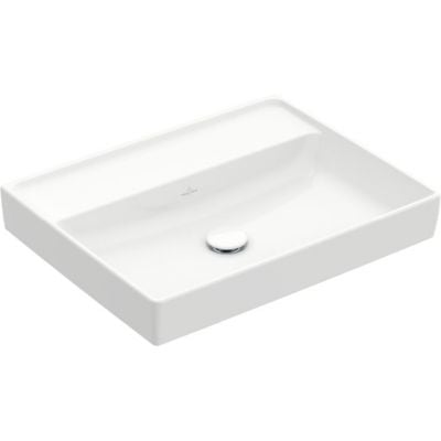 Umywalka 60x47 cm prostokątna ścienna-meblowa biała 4A3363R1 Villeroy & Boch Collaro