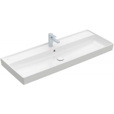 Umywalka 120x47 cm prostokątna ścienna-meblowa biała 4A33C201 Villeroy & Boch Collaro