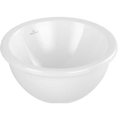 Umywalka 33x33 cm okrągła podblatowa biała 4A510001 Villeroy & Boch Loop & Friends