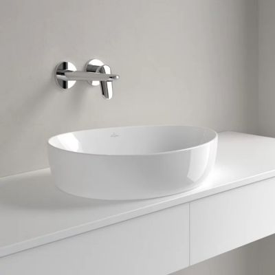 Umywalka 51x40 cm nablatowa biała 4A7351R1 Villeroy & Boch Antao