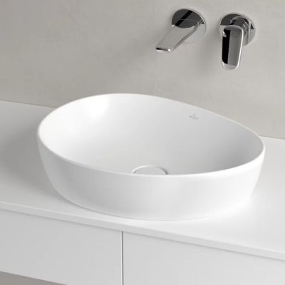 Umywalka 51x40 cm nablatowa biała 4A7351R1 Villeroy & Boch Antao