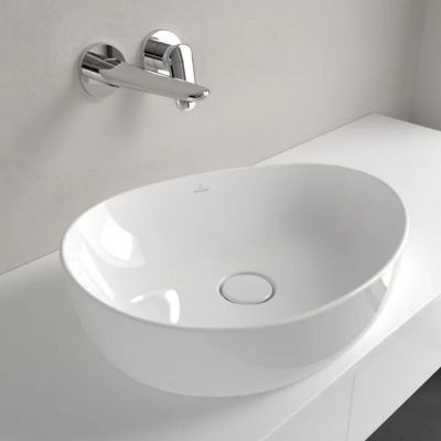 Umywalka 51x40 cm nablatowa biała 4A7351R1 Villeroy & Boch Antao