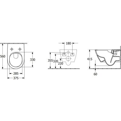 Miska WC 5614R0I4 Villeroy & Boch Subway 2.0
