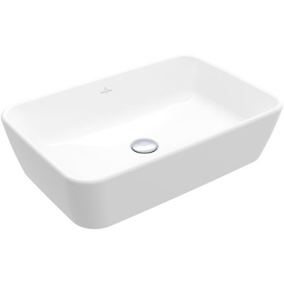 Umywalka 60x40 cm prostokątna nablatowa biała 5A2761R1 Villeroy & Boch Architectura
