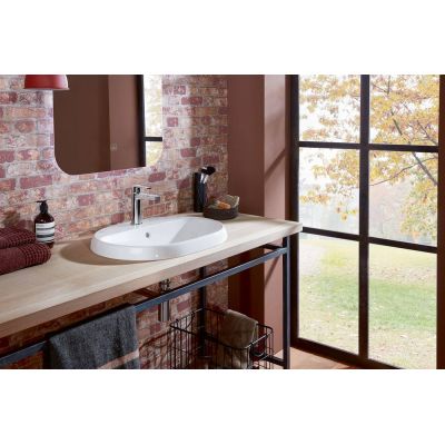 Umywalka 60x45 cm owalna wpuszczana biała 5A6660R1 Villeroy & Boch Architectura