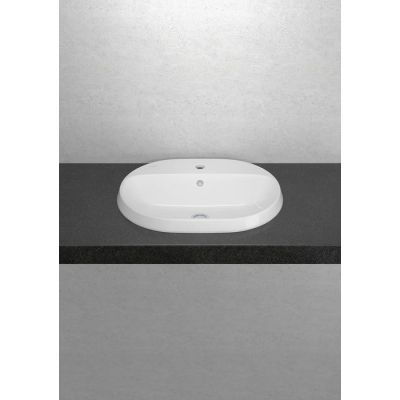 Umywalka 60x45 cm owalna wpuszczana biała 5A6660R1 Villeroy & Boch Architectura