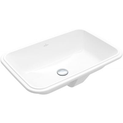 Umywalka 63x43 cm prostokątna podblatowa biała 5A776101 Villeroy & Boch Architectura