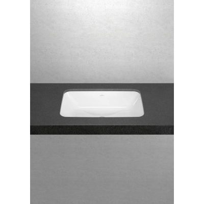 Umywalka 63x43 cm prostokątna podblatowa biała 5A776101 Villeroy & Boch Architectura