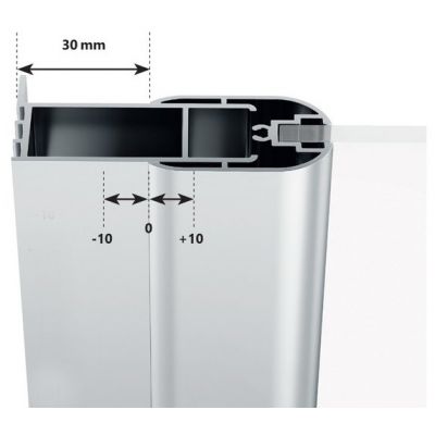 Profil poszerzający E778801C19470 Ravak Chrome