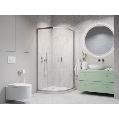 Kabina prysznicowa półokrągła 90x90 cm 102290900101 Radaway Alienta A