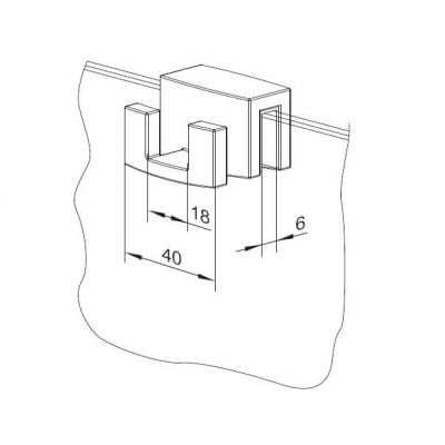 Wieszak na ręcznik WR001 Radaway WR