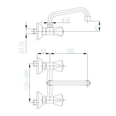 KFA Armatura Standard 30031000 bateria umywalkowa