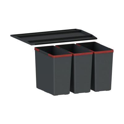 Pojemnik na odpady 43.5 l czerwony 1210494192 Franke EasySort