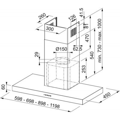 Okap kuchenny 90 cm stal 3250599549 Franke Fdf