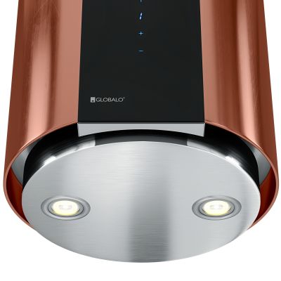 Okap kuchenny 50 cm ścienny ROXANO391MIEDZ Globalo Exclusive Roxano