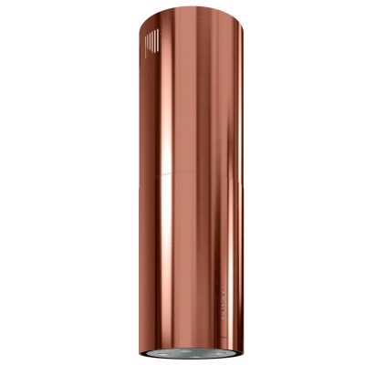 Okap kuchenny 39 cm wyspowy CYLINDROISOLA397MIEDZ Globalo Exclusive Cylindro Isola