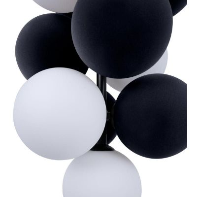 Lampa wisząca 4x12 W szary/popielaty ABRGRAPPAS Abruzzo Vino