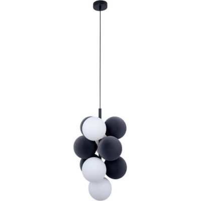 Lampa wisząca 4x12 W szary/popielaty ABRGRAPPAS Abruzzo Vino
